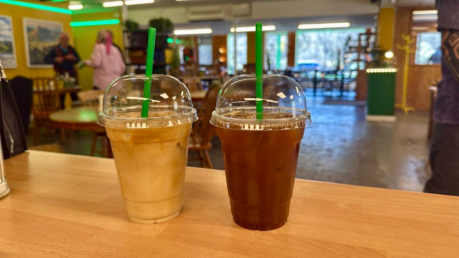 Iced coffee drinks